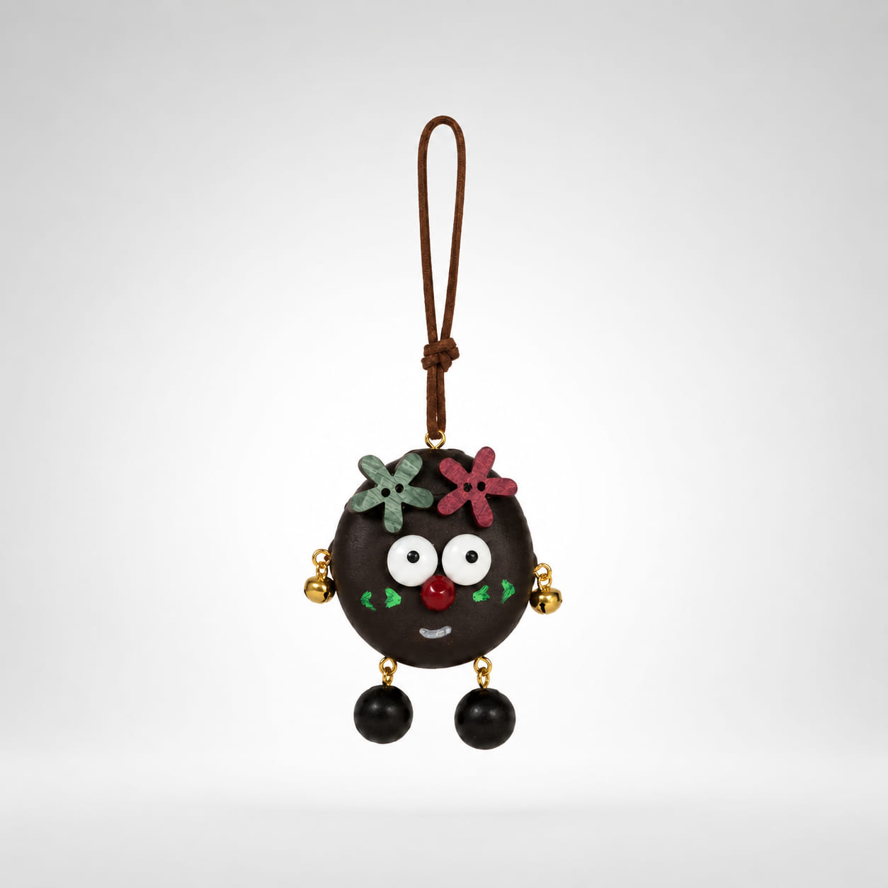 Flower Petal Coconut Charm