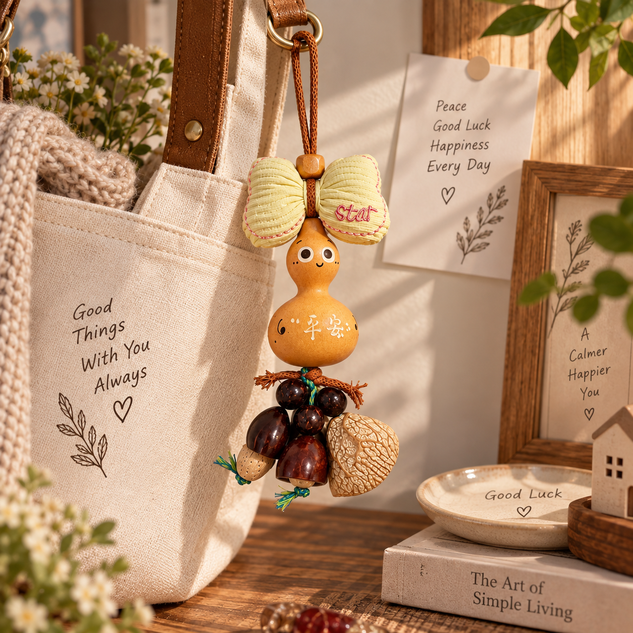 Peace Blessing Gourd Charm