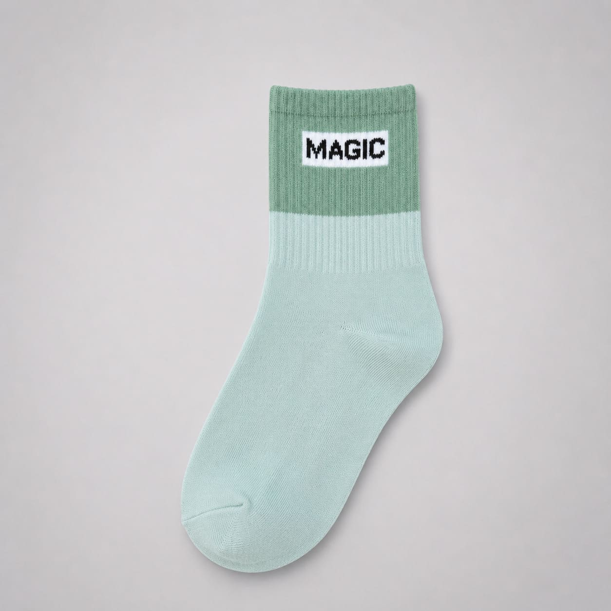 Ocean Breeze Color Block Cotton Socks