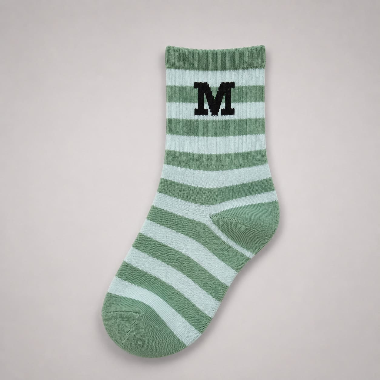 Ocean Breeze Color Block Cotton Socks