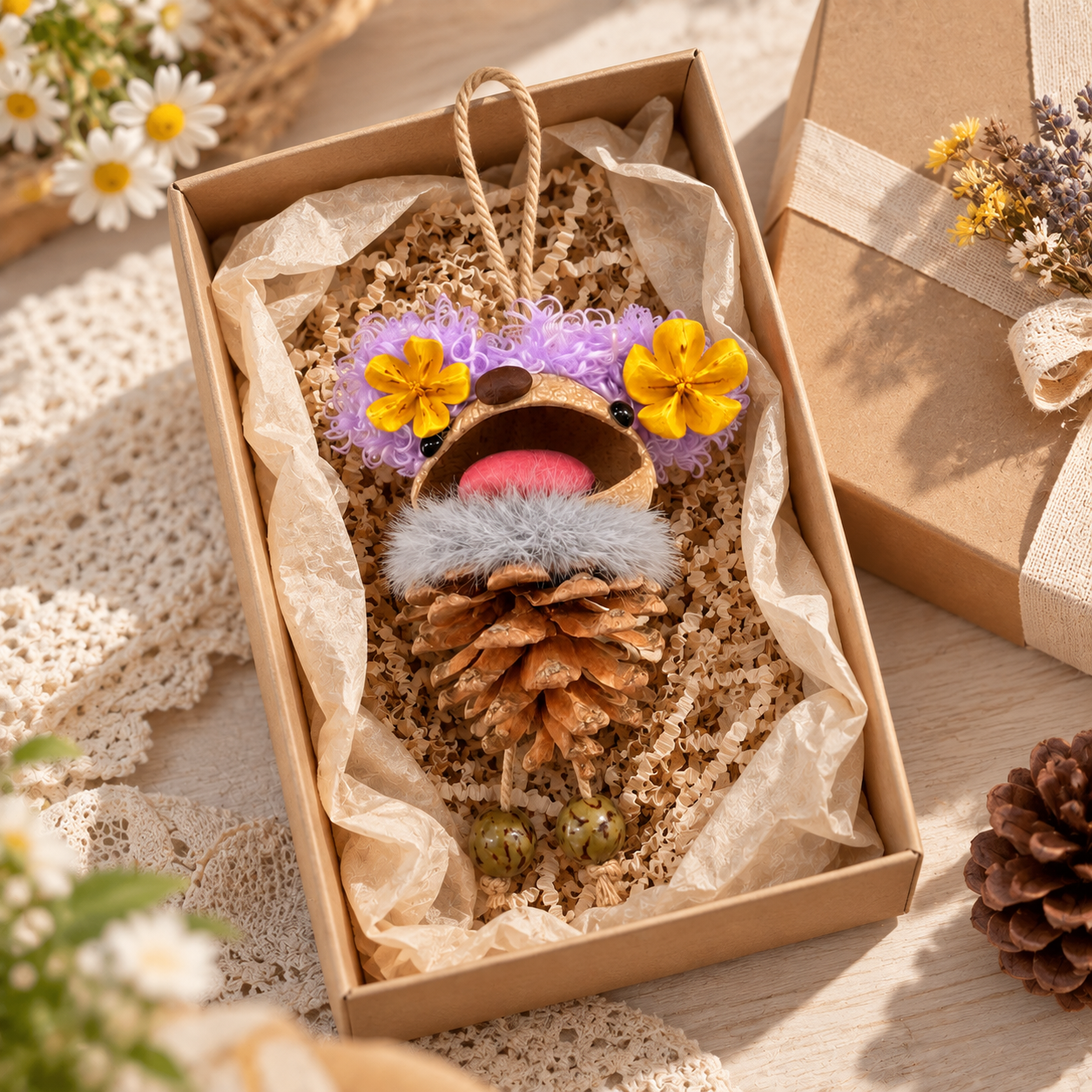 Sunshine Petal Rattle Charm