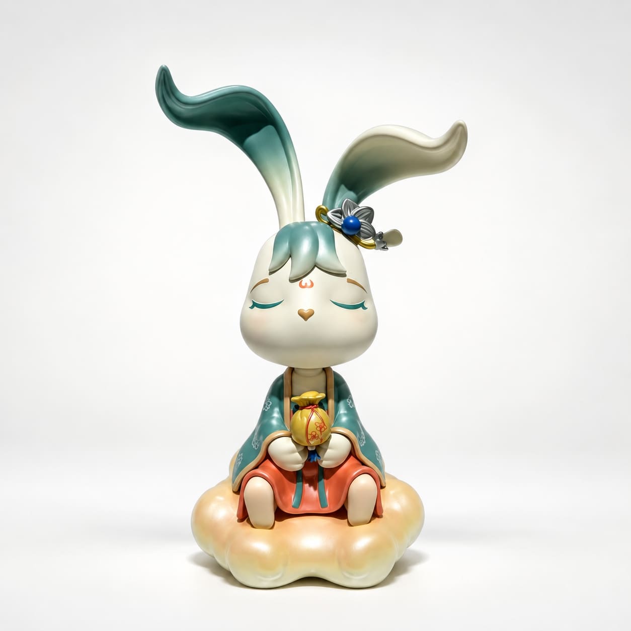 Yunxi – Xian Meditation Rabbit Figurine