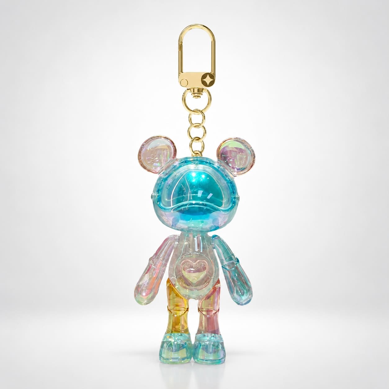 Cosmos Bear Candy Remix Keychain – Lake Blue